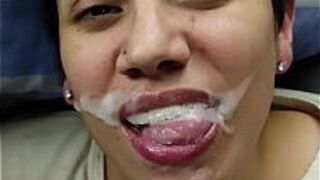 Triple Cumplay In Bed - porn video