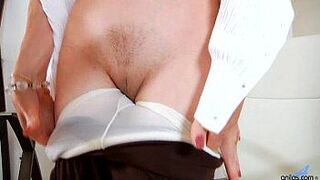 Dildo Fucked Claudia Adkins - porn video