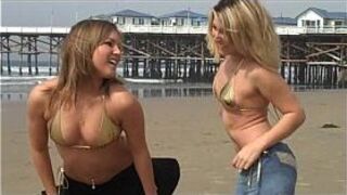 Fun at the beach - porn video