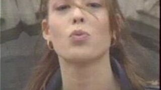 German Teen Has To Show Tits In Ca - porn video