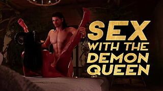 Sex with Demon Queen is hard and hot - porn video