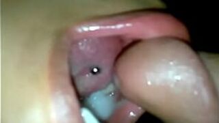 teen swallows my cum all night long - porn video