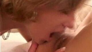 BlondeServicedByFriends - porn video