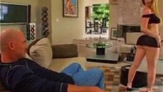 Sunny lane the cutest bitch fucks bald guy - porn video