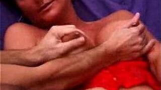 MATURE IN RED LINGERIE ANAL - porn video