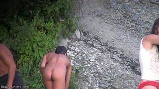 Teenage nudism spycam video - porn video
