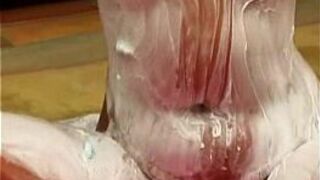 Asian In Shaving Cream - porn video